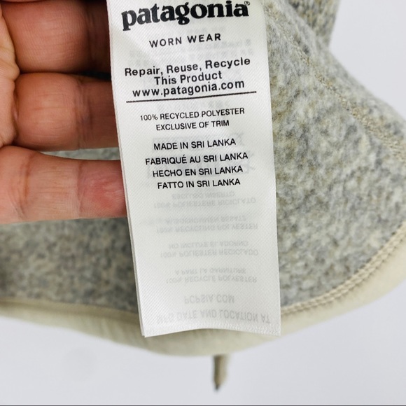 Patagonia Pelican Better Sweater Zip Up Vest L - Picture 12 of 16